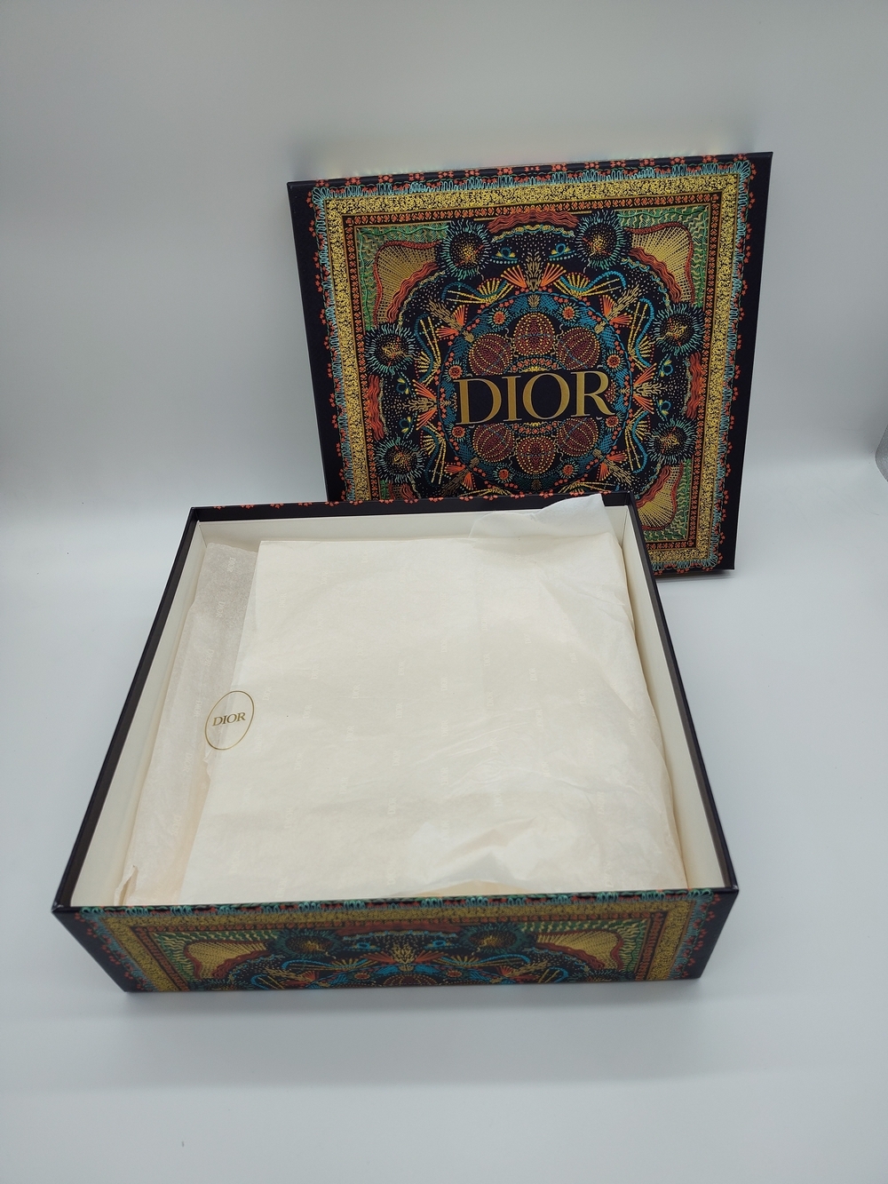 DIOR Limited Edition Gift Presentation Box Tissue Card Luxury Collector Package
